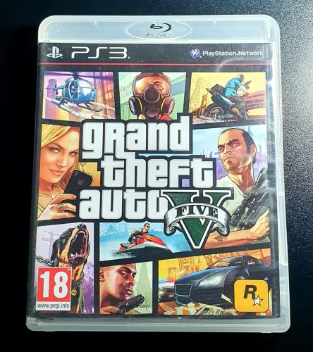 GTA V PS3 PLAYSTATION 3 CAPA HOLOGRÁFICA