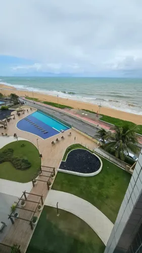 KD: Apartamento Frente Mar Mobiliado no Evolution Sea Park | 3 Suítes, 141m², Nascente Sul