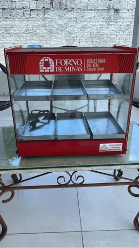 Estufa para salgados 6 bandejas