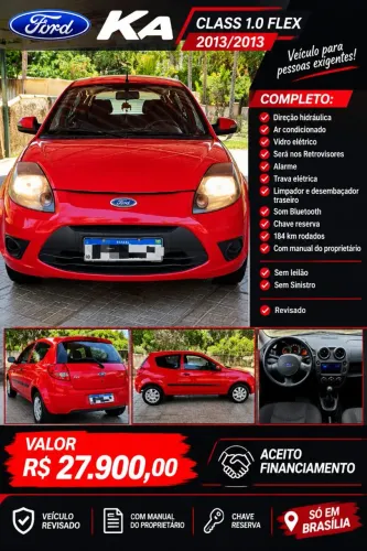 Ford KA 1.0 8v/1.0 8V ST Flex 3P 2013