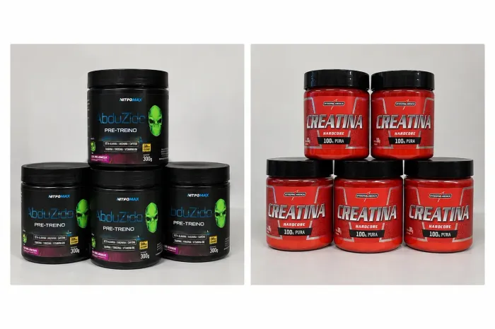 Creatina 100% Pura + Pré Treino Original | Promoção Combo