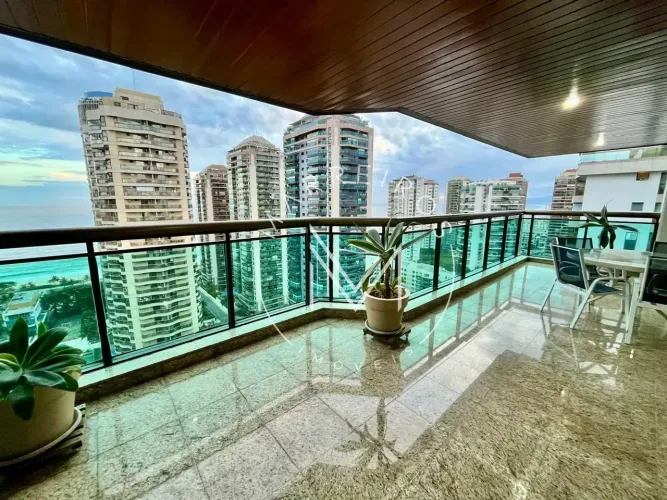 Aparamento à venda, 160m², 4 quartos, Vista Mar, Barra da Tijuca - Rio de Janeiro - RJ