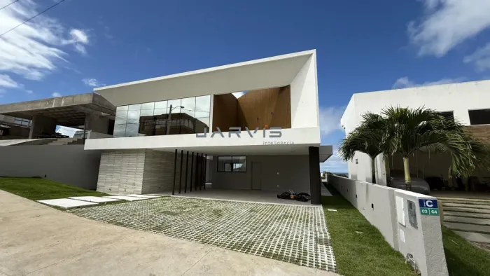 Casa alto padrão com vista mar no Condomínio Atlantis - Garça Torta
