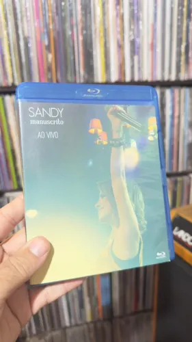 Blu-Ray Manuscrito Ao Vivo - SANDY (Novíssimo)