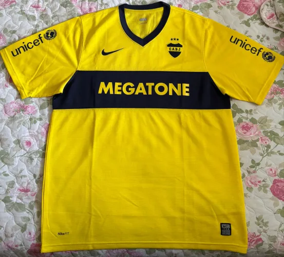 Camisa Boca Juniors Nike tamanho G, temporada 2008-2009, usada apenas uma vez.