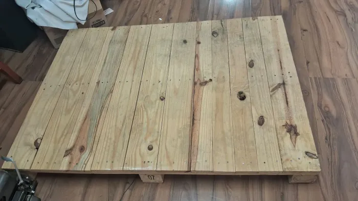 2 base de pallet de madeira medidas 1.35x1.00 X 0.13 altura