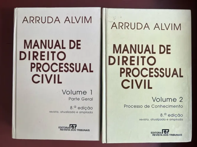 Manual de Direito Processual Civil - 2 Volumes - Arruda Alvim - 8 ed