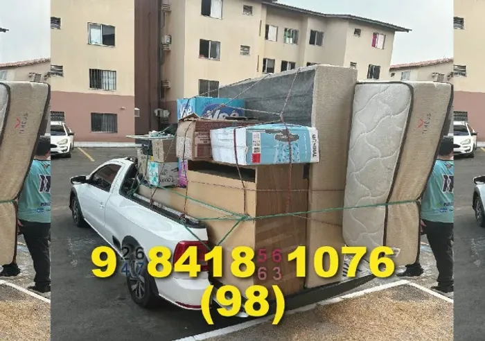 Frete! Transporte de Cargas e Mudanças > Preço bom! Agende agora! ?