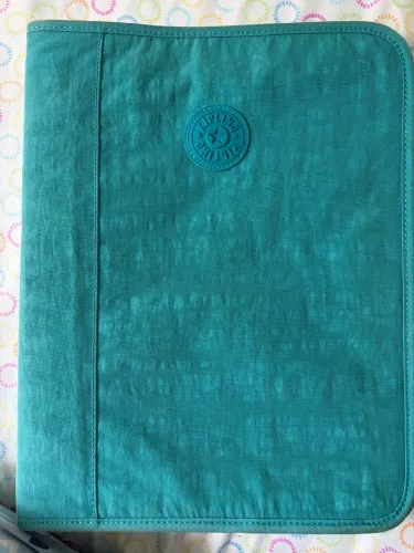 Fichário kipling Verde água