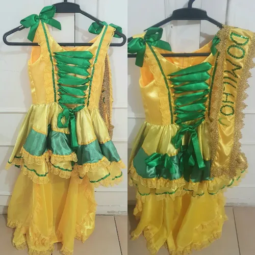 Vestido Junino de Rainha do Milho ?