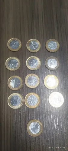 Moedas colecionador