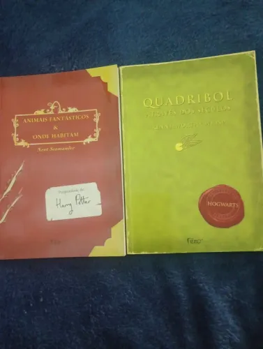 Kit Livros Harry Potter - Animais Fantásticos & Onde Habitam/Quadribol Através dos Séculos