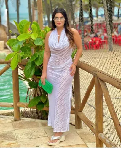 Saída de praia luxo