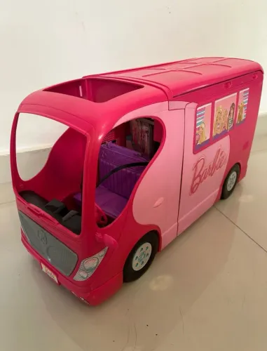 Trailer/ônibus da barbie