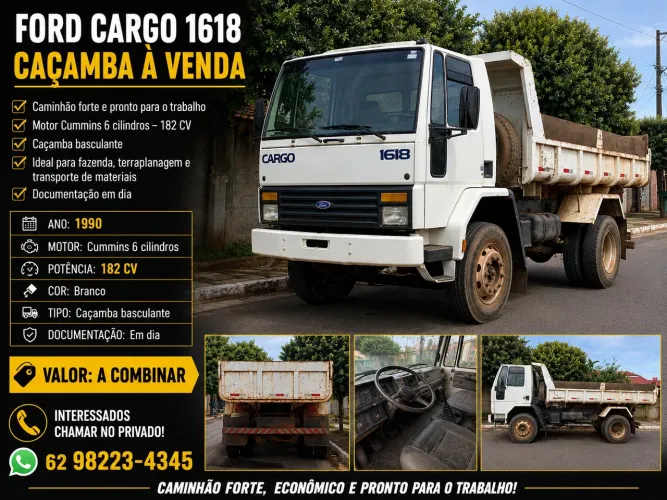 Caminhão caçamba toco forte e pronto para o trabalho