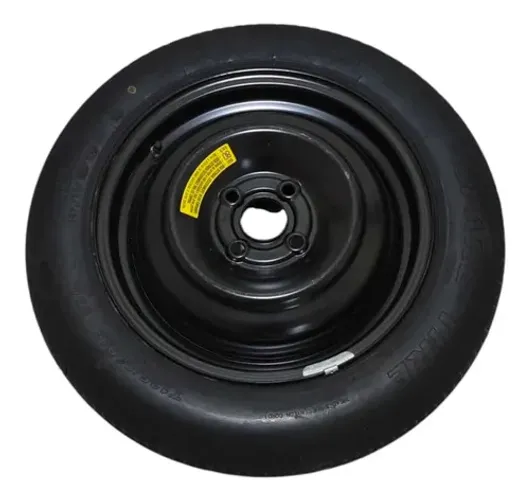 Roda Estepe Aro 15 Honda Fit 1.5 2015 2016 2017 2018 2019 Preto