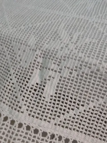 Colcha Artesanal solteiro ou toalha de mesa