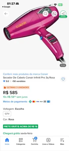 Secador conair
