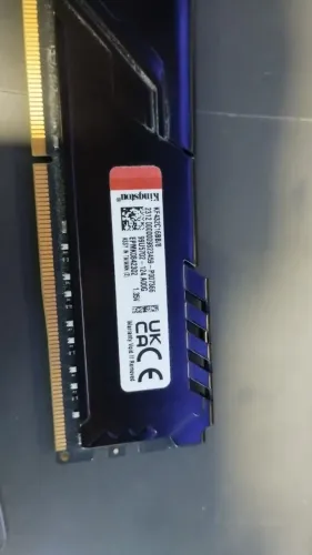 Memória RAM Fury Kingston 4 x 8gb 3200mhz