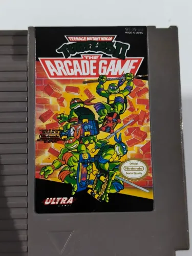 Jogo tartarugas ninja 2 Nintendo original nes