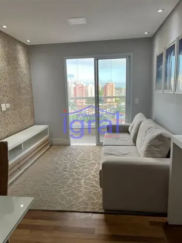 Apartamento mobiliado 3 dormitórios para alugar, 73 m² por R$ 4.955,92/mês - Tatuapé - São