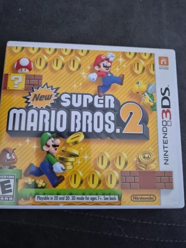 New Super Mario Bros. 2 Nintendo 3DS - Original Completo (NTSC-U)