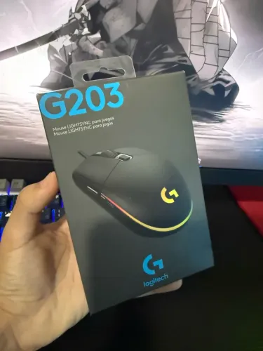 Mouse gamer Logitech G203 Novo