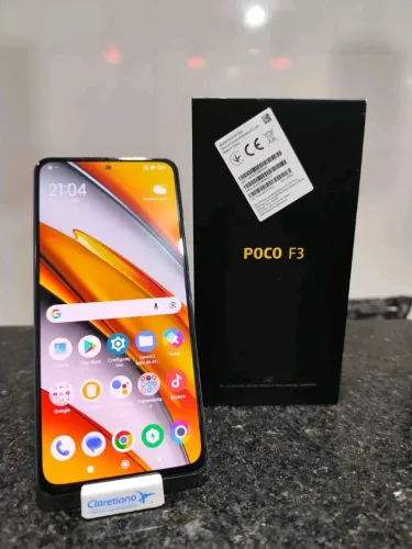 Vendo Poco F3 de 256 gb 12 de Ram novo completo