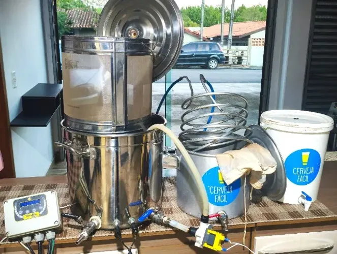 Kit Cervejeiro Completo Beer Max - Produz até 25 Litros de Cerveja Artesanal