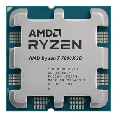 Processador AMD Ryzen 7 7800X3D AM5 4.2GHz 5.0GHz Max Turbo 104MB