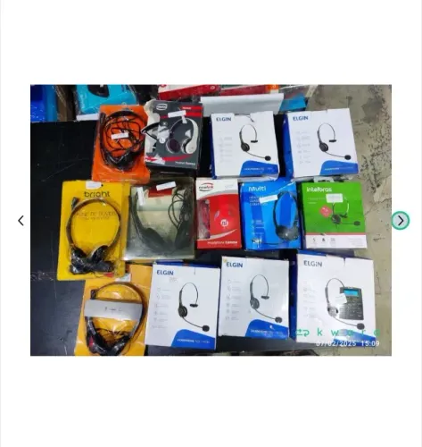 Kit 28 Headsets Fones de Ouvido e Headphones