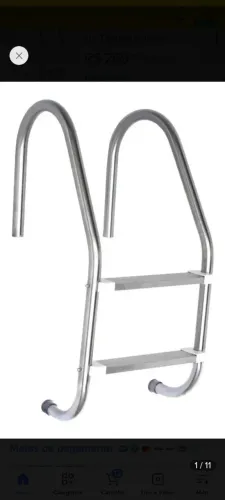 Escada para piscina