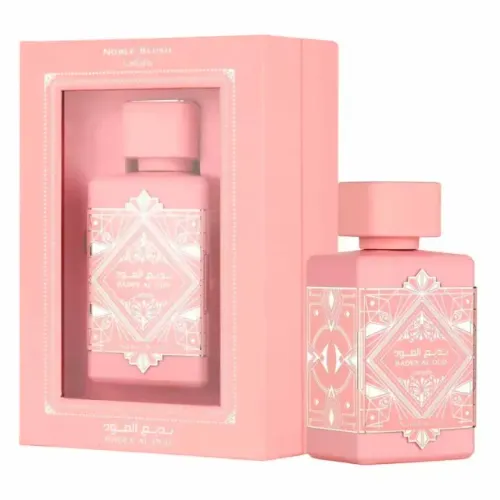 Perfume Lattafa Bade'e Al Oud Noble Blush Eau de Parfum Feminino 100ml Não É Réplica