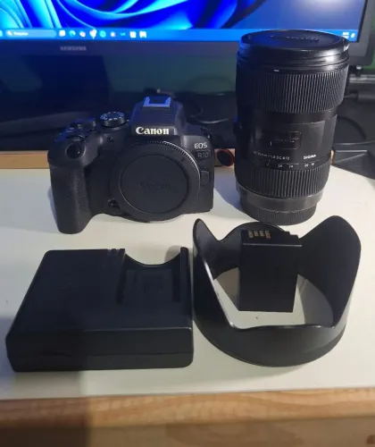 CANON R10 + LENTE SIGMA 18-35MM 1.8