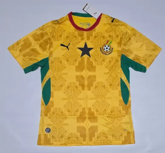 Camisa Gana II Away 2026/ 27 Amarela Torcedor
