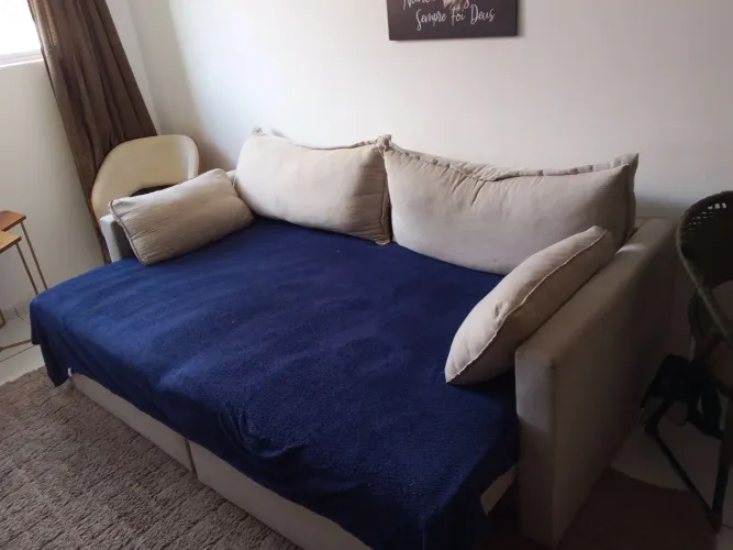 Sofá cama novo 