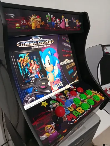 Mini Fliperama Multijogos - Bartop 