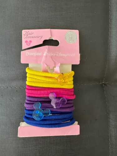 Kit Elásticos de Cabelo Disney Parks Princess Original Importado