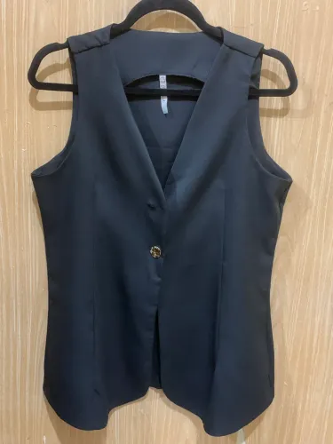 Jaqueta Colete Feminina Elegante