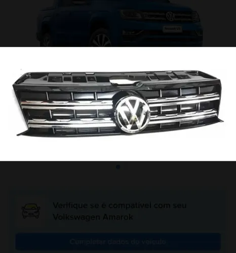 Grade central da Amarok 