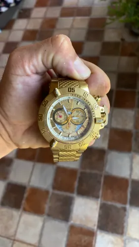 Relógio Invicta noma III Gold subaqua 5403