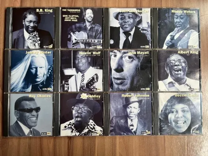 Coleção Mestres do Blue - Edições ALTAYA Original de 1995 | 49 CDS e 50 fascículos