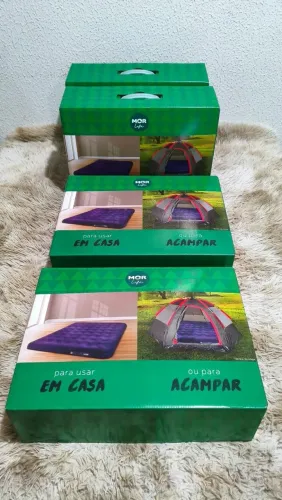 Colchão inflável King novo na caixa 