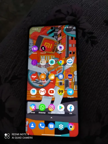 Poco x3 pro todo original 256 e 8 de ram buscando hoje faço 499 no Pix