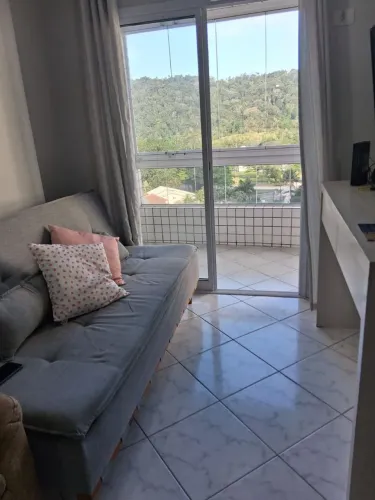 Apartamento 1 quarto, 1 banheiro social, Vista livre. Canto do Forte