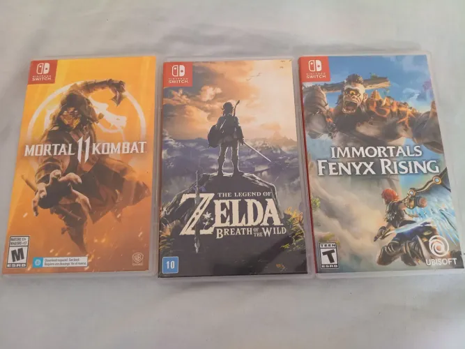 Jogo Zelda Nintendo switch