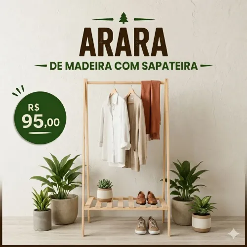 Arara + Sapateira - R$95