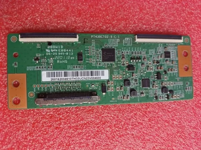 Placa T-con Tv Semp Tcl 43s6500fs  PT430CT02-5-C-1 / por favor lér anúncio