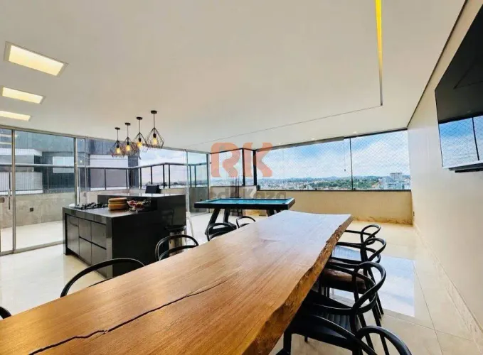 Cobertura| 4 Quartos, 4 Vagas no Castelo