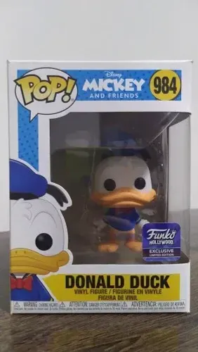 Funko Pop! Donald Duck - Hollywoody Exclusive - Disney Mickey And Friends - #984